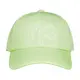 Y-3綠字LOGO棉混紡棒球帽(男款/淺綠)