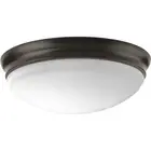 Progress Lighting P350100-30 LED Flush Mount 11"W Integrated LED - Bronze