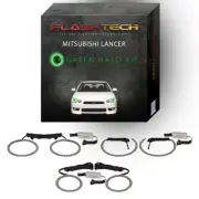 Green Angel Eye LED Halo kit for 08-16 Mitsubishi Lancer Headlight & Fog Lights (for: Mitsubishi)