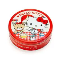 在飛比找Yahoo!奇摩拍賣優惠-♥小公主日本精品♥Hello Kitty 格紋 日本 圓型鐵