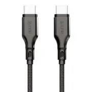 EFM 2m USB-C to USB-C Essential Power Cable - Black EFCAE2U990BLA