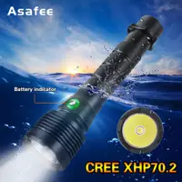 在飛比找蝦皮購物優惠-Asafee M53 超亮 XHP70.2 LED 潛水手電