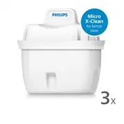 Philips AWP211/79 Micro X-Clean Replacement Water Filter Jug Cartridge 3PK