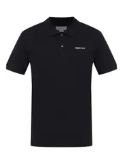 [Alexander Mcqueen] Alexander Mcqueen-Polo In PiquÉ Di Cotone Con Logo Ricamato-Uomo S