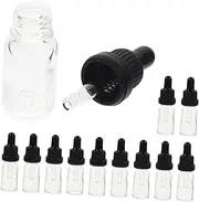 GANAZONO 12Pcs Perfume Dropper Bottles Leak Essential Oil Sub Bottles with Capacity for Convenient Travel Practical and Design for Easy Liquid Control
