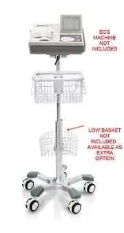 Rolling stand for Edan SE-3 ECG/EKG MACHINE new (big wheel) free shipping USA