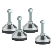 Heavy Duty Leveling feet,Machine Leveling feet 2.36" Dia Base,Leg Leveler M12