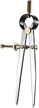 LIFKOME DIY Leather Divider Tool Rotating Scratch Wing Compass for Leather Crafting and Furniture Precision Divider for Scribing and Leather