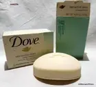 Dove Beauty Body Bar Soap White Sensitive Skin Unscented Lot of 2 Bars Vintage