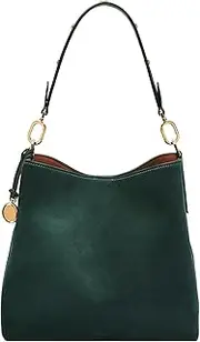 [FOSSIL] Women's Green Leather Jessie Messenger Bag