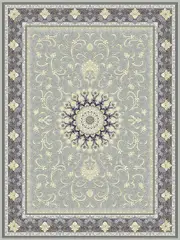 Mash 722257 Gray Traditional Persian Area Rug