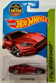 2015 HOT WHEELS ASTON MARTIN DBS HW WORKSHOP #250/250 THEN AND NOW