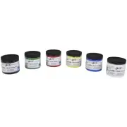 Sax True Flow Water Soluble Block Printing Ink, Pint Jars, Assorted Colors, Set