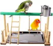 Parrots Playstand Bird Playground Bird Training Rack Desktop Parrot Play