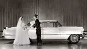 1956 Cadillac Deville Dealer Showroom Wall Print 11 x 19 Photograph