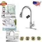 Premium Chrome Kitchen Faucet with Pull-Down Sprayer for Optimal Convenience