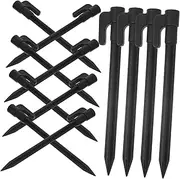 Mipcase 30Pcs Ground Tent Nail Stakes Durable Windproof Camping Tent Stakes for Outdoor Use Corrosion Resistant for Canopy and Awning Setup