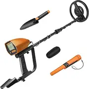 Barska Winbest Pro-100 Metal Detector Kit with Handheld Metal Detector, Submersible Search Coil, Adjustable Length