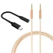 USB-C To 3.5mm Jack DAC Chip Adapter Audio Cable for Huawei P20/P20 Pro Phone US