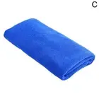 Blue 35*75cm Microfibre Lightweight Beach Towel Quick Dry Travel Towe Prof W2U2