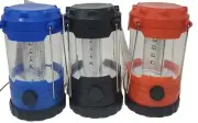 Portable Indoor/Outdoor LED Camping Lanterns Battery Operated 2 Settings