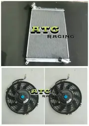 For 02-08 MINI COOPER S 1.6L SUPERCHARGED R52 R53 Aluminum Radiator+Fan (for: Mini)