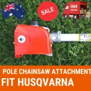 Chainsaw Head Fit Husqvarna 24mm Pole with 5mm Square Shaft Line Trimmer
