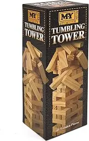 M.Y Large Tumbling Tower Game in Colour Box
