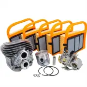 DUKE'S TS420 CARBURETOR, CYLINDER AND 5-PACK AIR FILTER SET