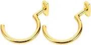 WESIEVYA 1 Pair Table Hooks for Pool Table Accessories Durable Design for Cue Sticks and Triangle Rack Space Saving for Billiard Equipment Organization