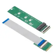 CY Adapter 2230 NGFF A+E-Key Male to NVME M-Key Female Extension Cable for La...