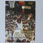 ~ KARL MALONE ~郵差/名人堂/爵士隊雙老/卡爾·馬龍 1997年FLEER.NBA籃球卡