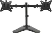 Dynalink 17-32inch Screens Cable Clips VESA Mount Plate Dual Monitor Desk Stand