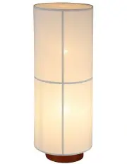[Lexi Lighting] Ailsa Linen Floor Lamp White