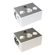 3D Printer Aluminum Heat Block Specially for Ender3S1 3D Printers Extruder