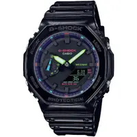 在飛比找momo購物網優惠-【CASIO 卡西歐】G-SHOCK 虛擬光譜農家橡樹雙顯手