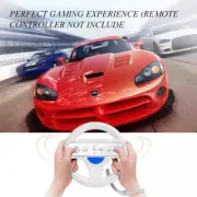 1Pcs Racing Steering White Fit for Wii Remote Game Mario Kart Game New