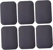 Outanaya 20Pcs Adhesive Plates for Mobile Phone Holders Magnetic Patch Stickers Black Iron for Easy Mounting Devices with Back
