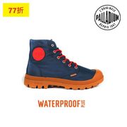 【Palladium】PAMPA PUDDLE LITE+ WP 輕量防水靴 中性 藍 黃(76117482)