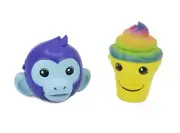 Mojimoto Monkey & Ice Cream Repeating Talk-Back Toy That Records & Repeats