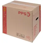 PPS Moving Box Medium with Handles 406 x 298 x 431mm