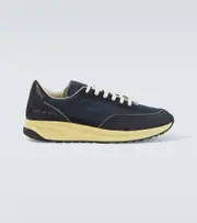 [Common Projects] Common Projects Track Classic suede-trimmed sneakers AU 12 blue