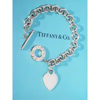 在飛比找蝦皮購物優惠-Tiffany & Co 專櫃正品 - 手鍊  愛心 無刻字