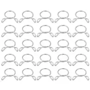 25 Pcs Fuel Line Hose Tubing Spring Clips 13mm Water Pipe Spring Clip Clamps
