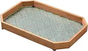 Embossed Tray - Perfume Tray - Veggie Fruit Tray Embossing Begonia Tea Tray for Afternoon Tea Dry Brewing Tea Table Storage Tray Table Decor