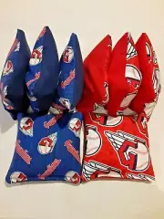 8 Cornhole Bag Set Corn Hole Cleveland Guardians B/R