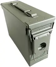 Safe Home safe New Iron Ammo Box Waterproof And Moisture Proof Military Tactical Outdoor Paintball Air-Gun Storage Rifle(Nonporous)