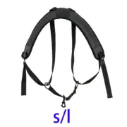 Saxophone Strap Saxophone Harness Double Shoulder Strap Sax Holder with Hook