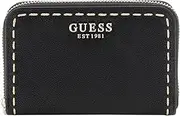 [GUESS] Jeans Polyethylene Wallet with Multiple Card Slots and Coin Pocket Women