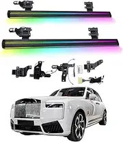 BJOHQ Electric Running Boards Compatible for Rolls-Royce Cullinan 2019-2025 with Light, SUV, Off-Road & Pickup Trucks - Retractable Truck Steps & Nerf Bars